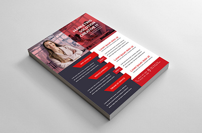 Corporate Flyer Design banner branding clean corporate creative work design flyer graphic design office poster social media post design