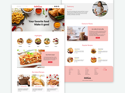 Food Website Design chef cooking website culinary website drinks food food website kitchen landing page layout meals modern website recipe website recipes restaurant website ui ui design ui website ux web web design