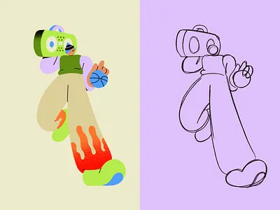 Stay Cool 😎 animation branding character color colors design illustration texture