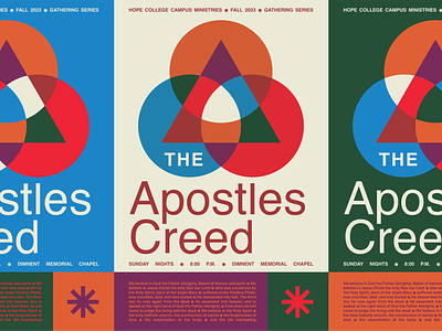 The Apostles Creed apostles christian church creed father holy jesus logo spirit symbol trinity