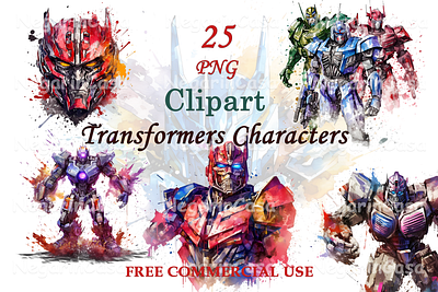 Transformers Characters branding design graphic design illustration logo