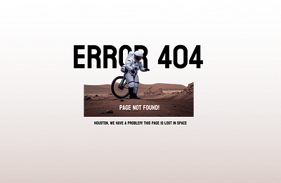 404 Error page 404 clean creative dailyui error figma minimal not boring simple uiux user interface web design