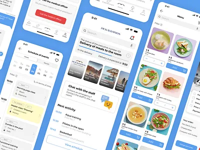 UX/UI design | Hotel App, Pickalbatros app booking branding composition design graphic design hotel idea mobile mobile app travel ui ux uxui web design