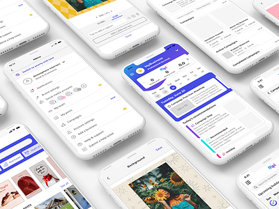 Ripl Mobile UI app mobile mockup ui