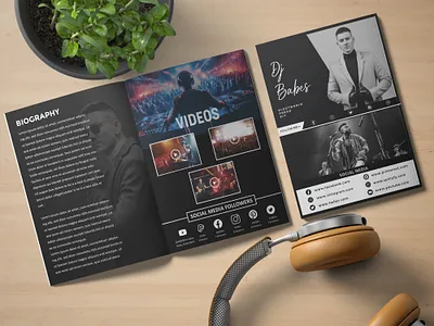 Music media kit design branding design epk graphic design illustration kit media kit design press kit design presskit