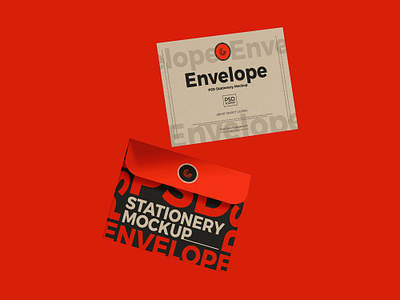 Free Envelope Stationery Mockup stationery mockup