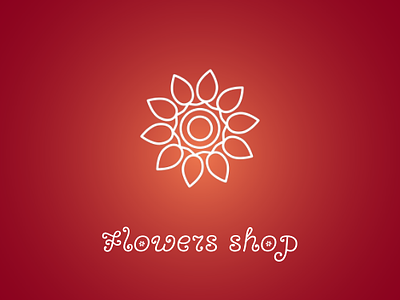 Flower Shop Logo 3d animation branding creative logo design flower shop graphic design halal logo halal plus illustration logo motion graphics vector