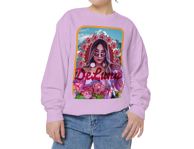 Holy Rosa Sweater adobe adobe illustration branding clothing design graphic design illustration illustrator product design