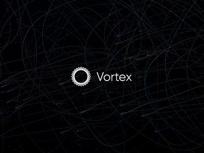 Vortex logotype branding design graphic design illustration logo typography
