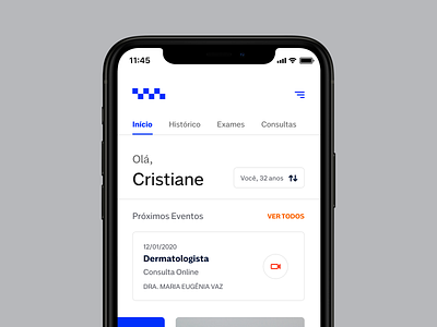 Medical App app design medical minimalism ui