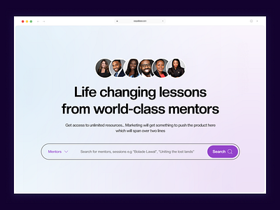 Mentors - Shots account card design lessons mentors payment product design search subscription ui ui design ux design web design