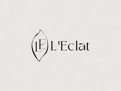L'eclat rebrand | luxury, elegant logo branding business logo clean logo custom logo leclat line logo logo logotype minimalist logo modern modern logo monogram rebrand redesign simple logo symbol typography vector