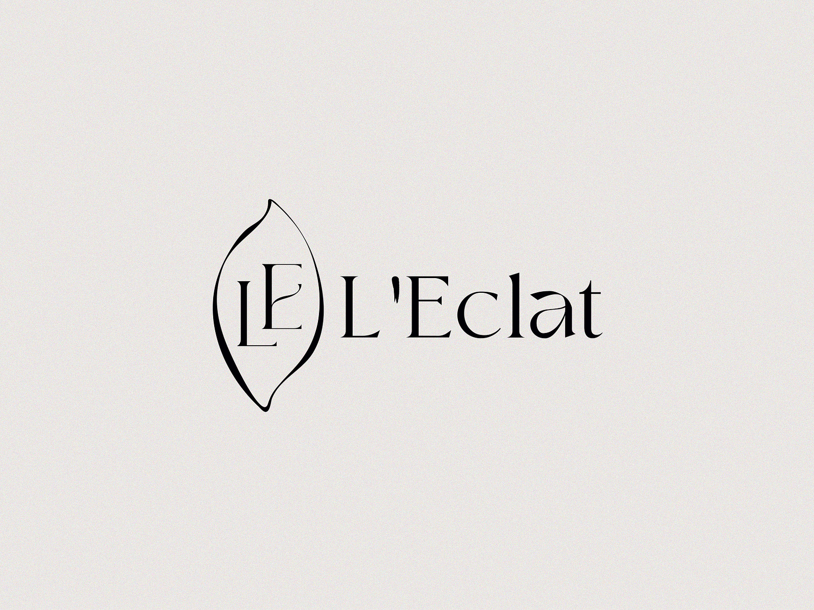 L'eclat rebrand  luxury, elegant logo by ZMZ Designz ™️ on Dribbble