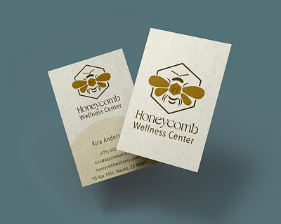 Honeycomb Wellness Center branding design graphic design logo