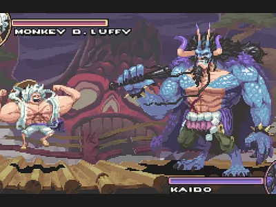 One Piece 2d art game indie one piece pixel pixelart