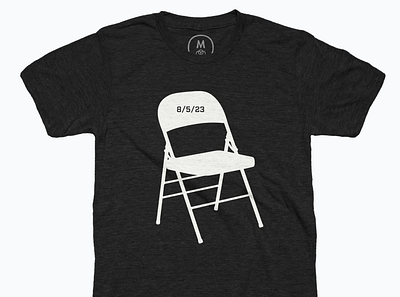 FAFO Chair 8.5.23 8523 alabama black and white bloody saturday fafo folding chair hero montgomery montgomery alabama montgomery brawl riverboat brawl t shirt t shirt design t shirt graphic t shirt shop tee tee shirt