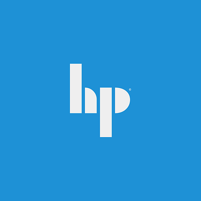 HP - Logo Redesign 2023 branding design graphic design logo