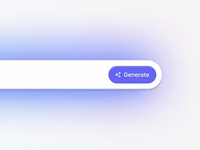 Ai chat exploration for a business insights app ai button chat clean gradient input opanai ui