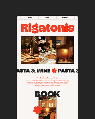 Rigatonis Web Design branding design graphic design illustration logo ui ux web design website