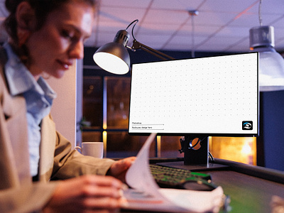 Free Monitor Screen Mockup branding design free mockup graphic design mockup mockups screen mockup