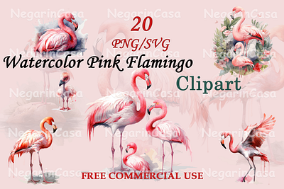 Pink Flamingo graphic design