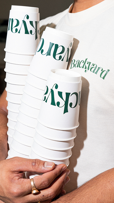 Backyard Coffecups branding coffee design logo mexico