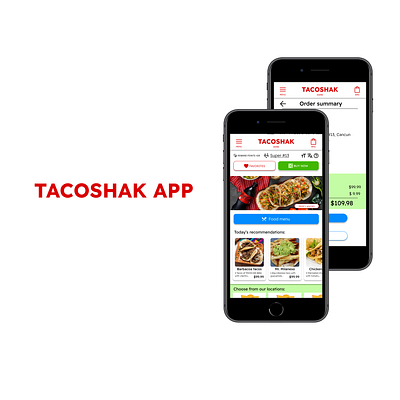 App for ultra fast ordering food app design figma prototype ui ux