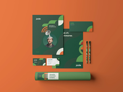 Jade Identity Kit branding design graphic design identity identity kit letterhead
