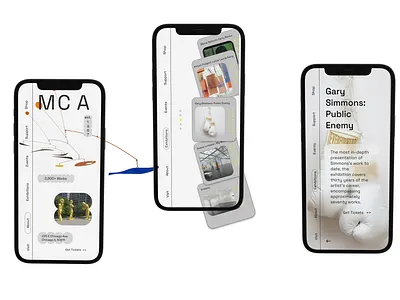 MCA - Concept App app design graphic design minimal ui ux