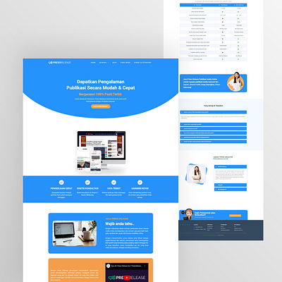 Total Transformation: Pressrelease.co.id Website Redesign with a creative designcommunity designinspiration digitaldesign dribbble frontend graphicdesign inspiration interactiondesign landingpage minimalist portfolio redesign uiux userexperience userinterface webdesign webdesigner webdevelopment website