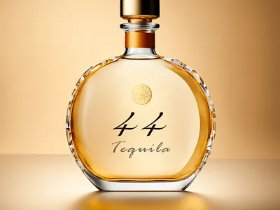 Tequila "44" branding design graphic design ia packing