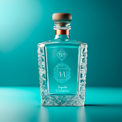 Tequila "44" branding design graphic design ia identity packing