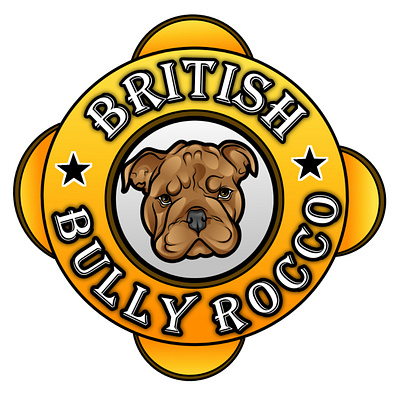 Bully logo 3d graphic design logo ui