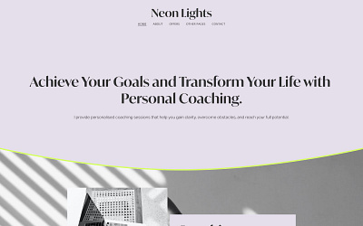 Coaching Website | Squarespace squarespace web design