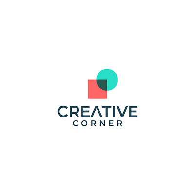 Creative Corner Logo branding clean creative crypto logo design graphic design logo logodesign minimalist modern modern logo tech logo usa vector