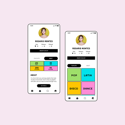 UI Challenge #003 app app design daily ui daily ui challenge design mobile design mobile ui ui ui challenge 003 user profile ux ui web design