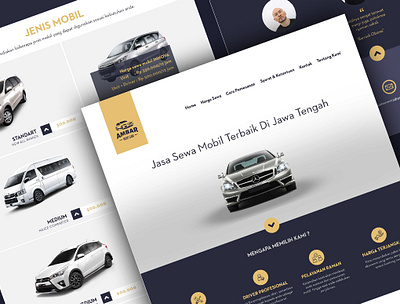 Rent Car Web Design app branding car design development graphic design rent ui ux web website