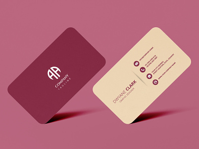 Minimal Business Card branding business business card contact card corporate creative design design graphic design identity card illustration illustrator logo minimal miniman business card print ready professional stationery design visit card visiting card