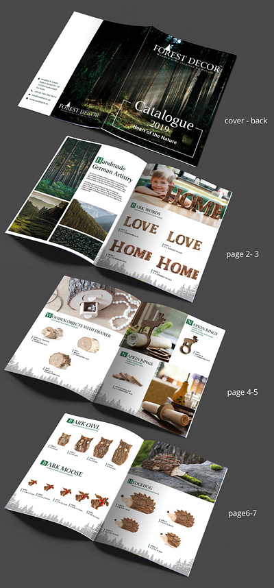 Catalogue advertisement booklet branding brochure catalogue design flyer graphic design ui