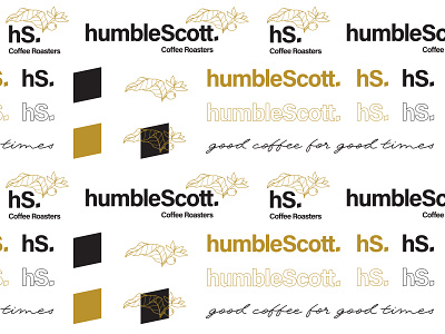 humbleScott Logo & Identity branding coffee coffee bean coffee plant design illustration lettering logo logo design matt vergotis plant roasters verg