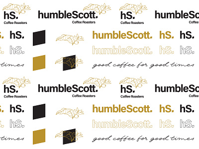 humbleScott Logo & Identity branding coffee coffee bean coffee plant design illustration lettering logo logo design matt vergotis plant roasters verg
