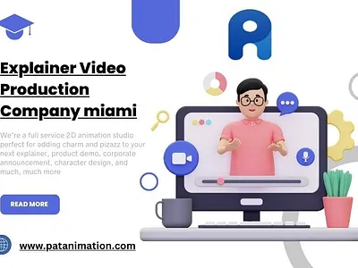 Explainer Video Production Company In Miami 3d animation branding graphic design motion graphics