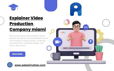 Explainer Video Production Company In Miami 3d animation branding graphic design motion graphics