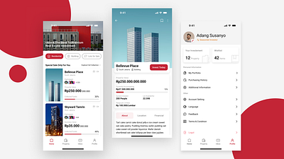 Gapura Digital UI Design apps building building apps crowd crowd funding inspiration investment investment apps mobile mobile apps porperty management property property apps red residential skyscrapers ui ui design ui inspiration uiux design