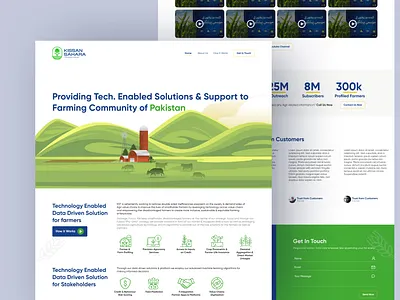 Website Design Agriculture Technology Company adobexd agri agritech agriwebsite appdesign companywebsite design illustration interaction design logo tech ui uidesign user interface design ux research websitedesign