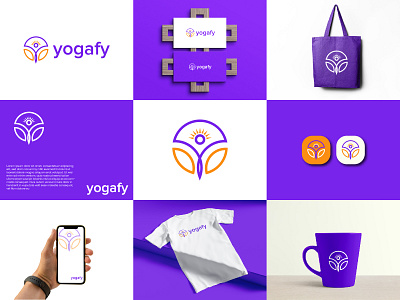 Yoga Logo Design | Fitness Logo Design branding design fitness logo gradeint graphic design gym logo iconic identity illustration logo logo design meditation logo modern sun logo wellness logo y logo yoga app yoga logo yoga pose yoga studio