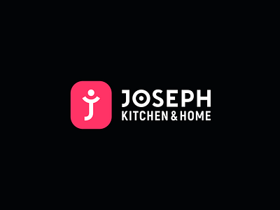 Joseph brand identity branding cookware design emblem flat geometric graphic design icon identity j man kitchen utensils logo logo design logotype mark monogram simple symbol visual identity
