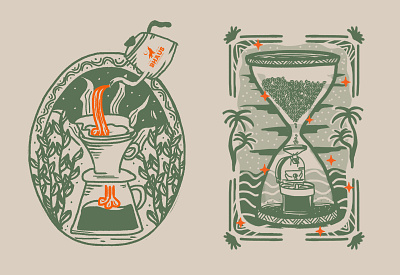 Firts Coffee adventure coffee design graphic design illustration