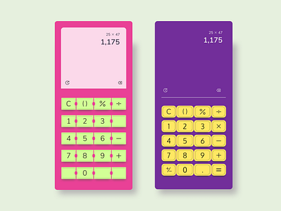 Daily UI #004 branding calculator dailyui04 graphic design ui ux