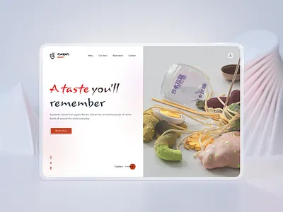 Ichiraku Ramen 3d food ramen ui